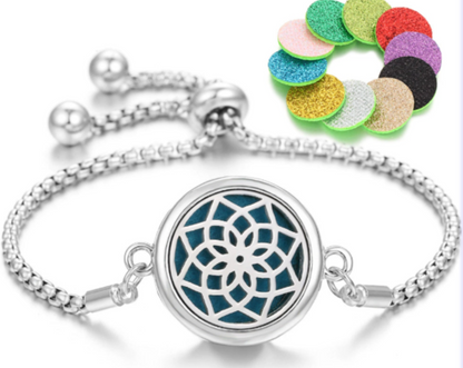Stainless Steel Perfume Bracelet