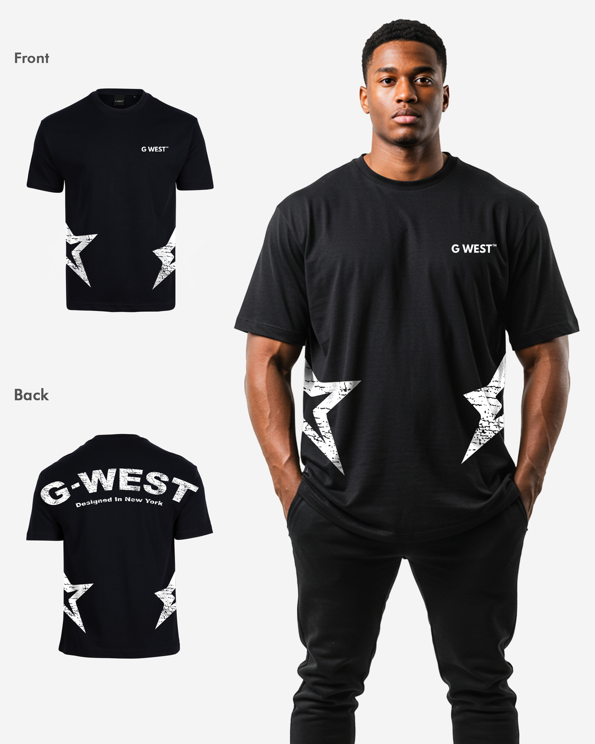 The G West Arch Logo Oversized Tee